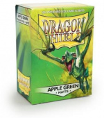 Протекторы Dragon Shield Apple Green matte (Зеленое яблоко матовые) (100 шт.)