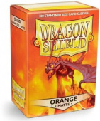 Протекторы Dragon Shield Orange - Оранжевые матовые (100 шт.)
