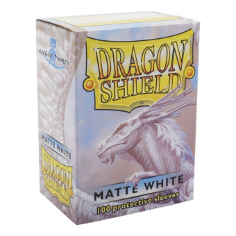 Протекторы Dragon Shield White - Белые матовые (100 шт.)