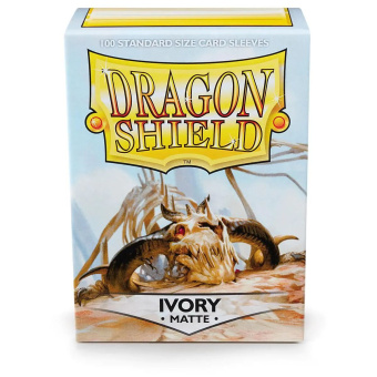 Протекторы Dragon Shield матовые Ivory, 100 шт.