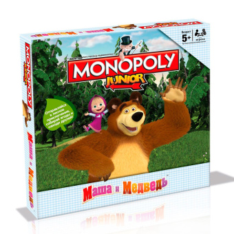 Настольная игра Монополия Маша и Медведь
