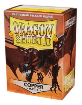 Протекторы Dragon Shield Copper matte - медные матовые (100 шт.)