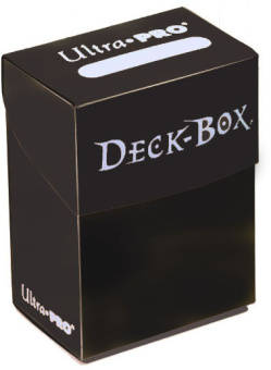 Пластиковая коробочка Ultra-Pro черного цвета